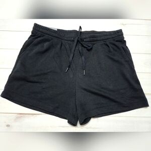 Banana Republic Black French Terry Short Large - New With Tags